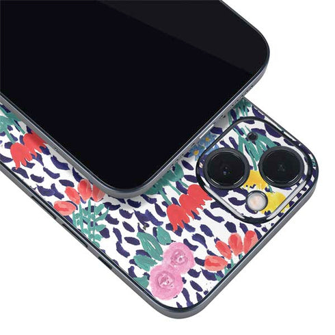 Bouffants and Broken Hearts Bouquets Print iPhone 14 Plus Skin
